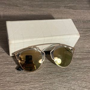 Dior ‘So Real’ Gold Sunglasses